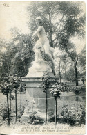 CPA -  CHOISY LE ROI - JARDIN DE L'HOTEL DE VILLE - STATUE DE LA VERITE (1914) - Choisy Le Roi