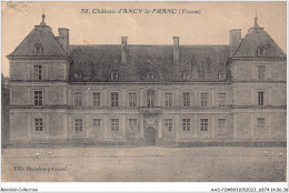 AASP2-0163 - Chateau D'ANCY-LE-FRANC  - Ancy Le Franc