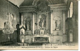 CPA - MONTIGNY-LE-GANNELON - INTERIEUR DE L'EGLISE - Autres & Non Classés