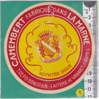 C1184 FROMAGE  CAMEMBERT TREPO BONGRAIN VANNAULT LES DAMES MARNE 40 %  - Formaggio