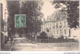 AASP8-0719 - Ecole Primaire Superieure Et Professionnelle De SAINT-FARGEAU - L'ecole La Facde Du Batiment - Saint Fargeau