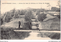 AASP8-0706 - SAINT-FARGEAU - Escluses Du Canal De Decharge De L'etang Du Bourdon - Saint Fargeau