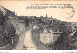 AASP7-0601 - Yonne -  JOIGNY - Vue Prise Au Faubourg De SENS Dans La Direction Est - Joigny