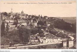 AASP5-0398 - AVALLON - Quartier De L'eglise Saint-lazare - Terraux De La Petite Porte Et Route De PONTAUBERT - Avallon