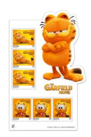 Switzerland 2024 (2/24) Garfield - Kino Film - Film De Cinéma - Pellicola Cinematografica - Cinema Film MNH ** Sheet - Unused Stamps