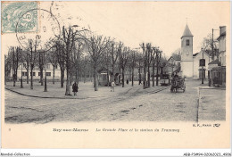 ABBP3-94-0221 - BRY-SUR-MARNE - La Grande Place Et La Station Du Tramway - Bry Sur Marne