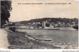 ABBP11-94-0969 - VILLENEUVE-SAINT-GEORGES - Vue Generale Et Le Pont Suspendu - Villeneuve Saint Georges