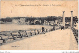 ABBP10-94-0918 - VILLENEUVE-SAINT-GEORGES - Vue Prise Du Pont Suspendu - Villeneuve Saint Georges