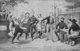 L'ONCLE SAM AUX NEUTRES BALKANIQUES LE BAL DES BAL'QUAND ? VOIR TEXTE AU VERSO - Oorlog 1914-18