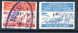 VEVEY Taxe De Séjour Kurtaxe - Revenue Stamps