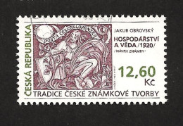 Czech Republic 1998 ⊙ Mi 165 Sc 3032 Stamp Production Heritage. Jakub Obrovsky.Tschechische Republik - Used Stamps