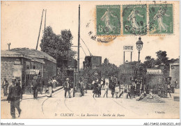 ABCP3-92-0198 - CLICHY - La Barrière - Sortie De Paris - Clichy