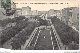 ABCP3-92-0193 - CLICHY - Vue Panoramique De La Place Des Fêtes - Clichy