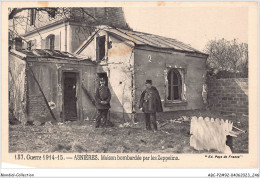 ABCP2-92-0124 - ASNIERES - Maison Bombardée Par Les Zeppelins - Asnieres Sur Seine