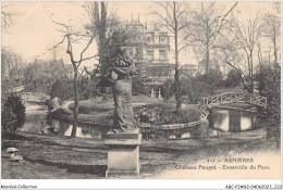 ABCP2-92-0112 - ASNIERES - Château Pouget - Ensemble Du Parc - Asnieres Sur Seine