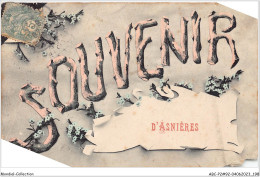 ABCP2-92-0100 - Souvenir ASNIERES  - Asnieres Sur Seine