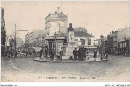 ABCP2-92-0093 - ASNIERES - Place Voltaire  - Asnieres Sur Seine