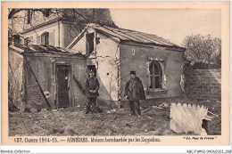 ABCP1-92-0085 - ASNIERES - Maison Bombardée Par Les Zeppelins - Guerre 1914-15 - Asnieres Sur Seine