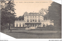 ABCP11-92-0978 - BOIS DE BOULOGNE- Château De Longchamp - Boulogne Billancourt