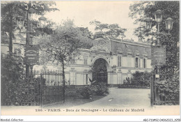 ABCP11-92-0956 - PARIS - BOIS DE BOULOGNE- Le Château De Madrid - Boulogne Billancourt