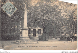 ABCP11-92-0954 - BOIS DE BOULOGNE- Chalet Et Croix Catelan - Boulogne Billancourt