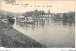 ABCP4-92-0312 - Station Des Bâteau â MEUDON - Meudon