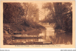 ABNP11-94-0978 - SAINT-MAUR-les-fosses - Pont Suspendu - Entrée Du Bras De L'ile Fleurie - Saint Maur Des Fosses