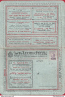 1922/23 REGNO, BLP N° 10  50 Cent. Violetto BUSTA SPECIALE NUOVA - COMPLETA - Francobolli Per Buste Pubblicitarie (BLP)