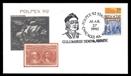 ESTADOS UNIDOS USA CHICAGO POLPEX 1992 COLON COLUMBUS - Christopher Columbus