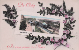 Clichy - Je Vous Envoie Ces Fleurs    -  CPA °J - Clichy