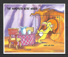 Disney Micronesia 1998 Winnie The Pooh MS #2 MNH - Disney