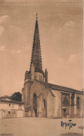 FONTENAY LE COMTE : L'EGLISE SAINT JEAN (XVIe ET XVIIe SIECLES). FLECHE AJOUREE DE 1645, HAUTE DE 60 M. - Fontenay Le Comte