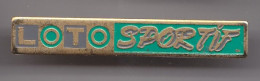 Pin's Loto Sportif Réf 7938JL - Spelletjes