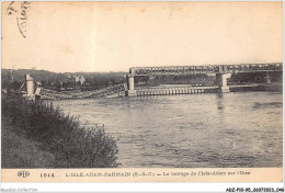 ADZP10-95-0790 - L'ISLE-ADAM-PARMAIN - Le Barrage De L'isle-adam Sur L'oise - L'Isle Adam