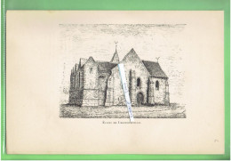 1897 EGLISE DE FRANCOURVILLE EURE ET LOIR - Centre - Val De Loire