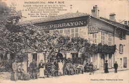 BEAUREGARD (Ain) - Hôtel-Restaurant P. Blie, Perrayon - Voyagé 1911 (2 Scans) - Unclassified