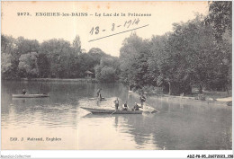 ADZP8-95-0679 - ENGHIEN-LES-BAINS - Le Lac De La Princesse - Enghien Les Bains