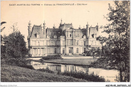 ADZP8-95-0656 - SAINT-MARTIN-DU-TERTRE - Château De Franconville - Côté Nord - Saint-Martin-du-Tertre