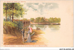 ADZP7-95-0541 - La Seine Au Pont De BEZONS - Bezons