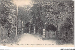 ADZP6-95-0500 - SAINT-LEU - Entrée Du Château Des Bruyères Et De La Châtaigneraie - Saint Leu La Foret