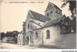 ADZP6-95-0495 - SAINT-QUEN-L'AUMONE - L'église - Saint-Ouen-l'Aumône
