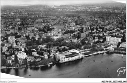 ADZP6-95-0483 - En Avion Sur ENGHIEN-LES-BAINS - Le Lac - Le Casino Municipal Et La Ville VUE AERIENNE - Enghien Les Bains