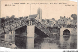 ADZP4-95-0323 - BEAUMONT-SUR-OISE - Pont Détruit Par Le Génie Français à Beaumont-sur-oise - Beaumont Sur Oise