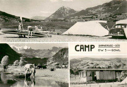 13618853 Giswil Camping Club Luzern Sarnersee Sued Details Giswil - Autres & Non Classés