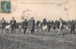 BENY (Ain) - Concours De Labourage - Le Jury - Voyagé 1913 (2 Scans) - Unclassified