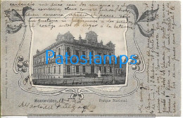 227761 URUGUAY MONTEVIDEO PARQUE NACIONAL CIRCULATED TO PAYSANDU POSTAL POSTCARD - Uruguay
