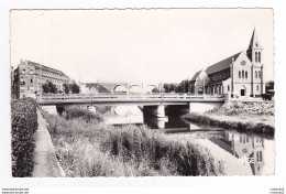 62 WIMEREUX Vers Boulogne Sur Mer N°334 Eglise Hôtel BELLE-VUE Ponts VOIR DOS Et Flamme En 1958 - Otros & Sin Clasificación