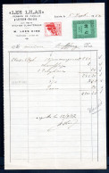 LEYSIN  Fiscal Taxe De Séjour Sur Facture D'hotel Kurtaxe - Revenue Stamps