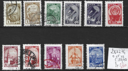 RUSSIE 2367 à 74 Oblitérés ( 2369-69A-70 : ** ) Côte 10.40 € - Usati