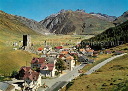 13604060 Hospental Panorama Blick Gegen Andermatt Und Die Oberalp Alpen Hospenta - Andere & Zonder Classificatie